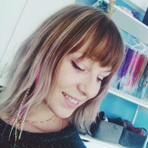 Alternative view of Wunsch Federhaarschmuck 5er